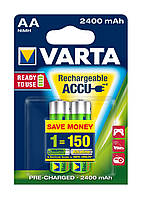 Аккумулятор ACCU Varta 2AA 2400 mAh R2U HR06 (предзаряженные)