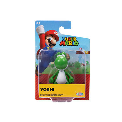 Ігрова фігурка з артикуляцією SUPER MARIO - ЗЕЛЕНИЙ ЙОШІ (6 cm), фото 1