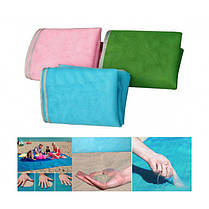 Пляжне покривало антипісок підстилка Sand-free Mat 150х200 см килимок, фото 3
