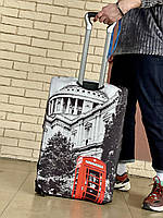 Чохол для валізи із принтом телефонна будка біля собора св. Петра у Римі