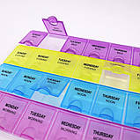 Органайзер для рукоділля 28 відділів (таблетниця різнобарвна), фото 2