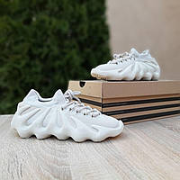 Женские кроссовки Adidas Yeezy 450 (бежевые) крутые спортивные беговые весенние кроссы О20750 тренд
