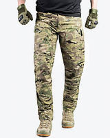 Тактические брюки (мультикам) Арт1062 плотные тактические штаны для военных L top