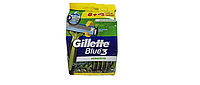 Одноразовые станки Gillette Blue 3 Sensitive 12шт.(Оригинал)