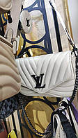 Женская подарочная сумка LV New Wave Multi Pochette Milk (белая) Gi4189 модная стильная экокожа Louis Vuitton