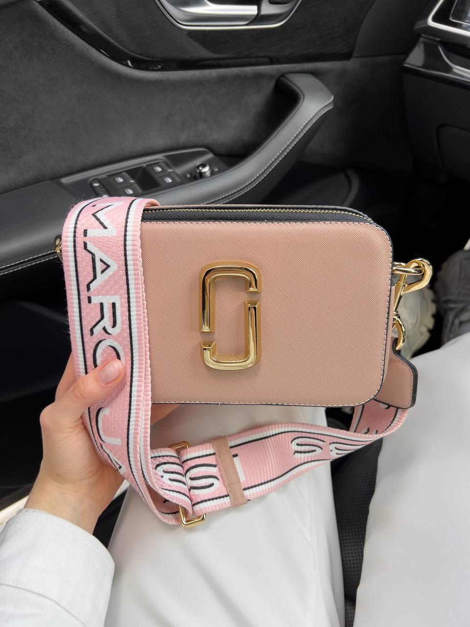 Жіноча подарунка сумка клатч Marc Jacobs (рожева) AS334 модна красива для стильної дівчини top, фото 1