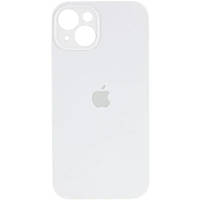 Чехол для iPhone 14 (6.1") Silicon Case Full Camera- белый