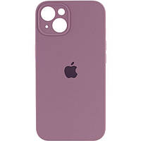 Чехол для iPhone 13 (6.1") Silicon Case Full Camera- лиловый