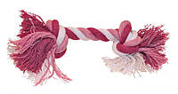 С6098299 Іграшка для собак CROCI канат грейфер з вузлами, рожевий, 15 см