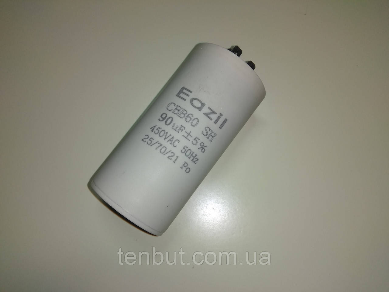 Конденсатор рабочий CBB60 / 90 мкФ±5% / 450 В. / 50/60 Hz . Розмір 100х50 мм., фото 1