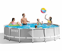 Басейн каркасний круглий Intex 366 x 76 см Prism Frame Pool