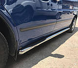 Бічні пороги труби D60 на Mercedes-benz Vito W638 1996-2003 Пороги труба з проходом для Мерседес-Бенц Віто, фото 5