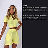 Жіночий літній костюм топ + шорти новинка 2023, фото 7