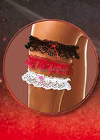 Кружевная подвязка Garter Красная