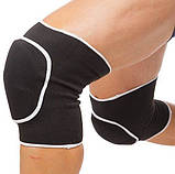 Наколенник волейбольный спортивный детский DIKES ВС-0735 черный, фото 2