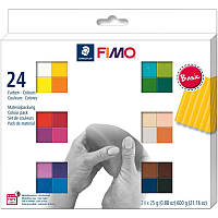 Набор пластики "Basic Colours" 24х25г Fimo~#~Набір пластики “Basic Colours“ 24х25г Fimo