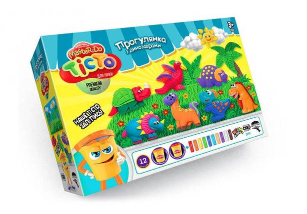 Набір для творчості Danko Toys "Тісто для ліплення. Master Do 1", TMD-07-01U, фото 1