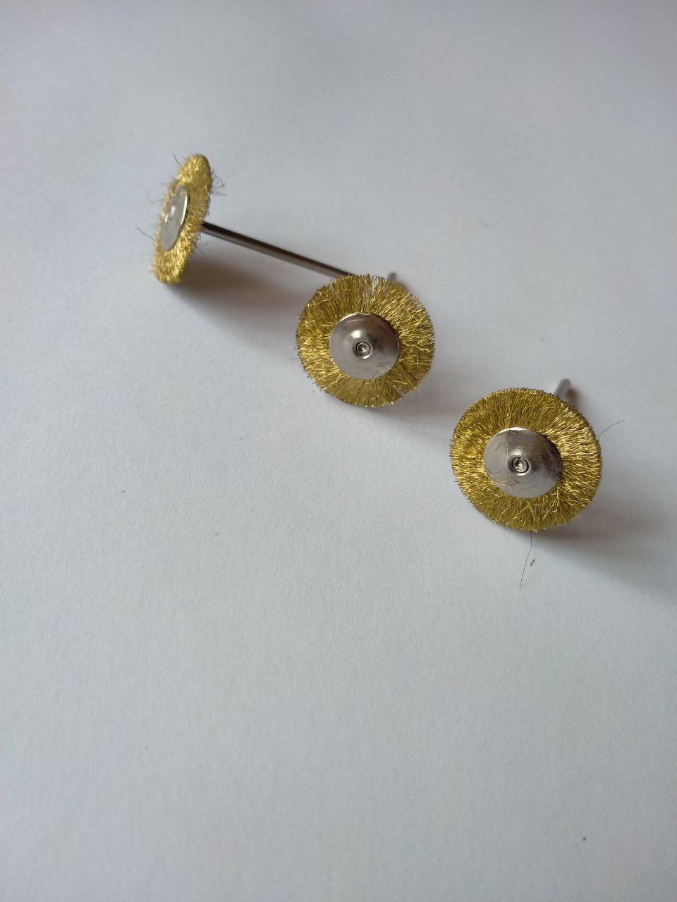 Щітки із золотого дроту 25 мм