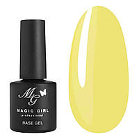 База для гель лака Magic Girl Limon Pie желтая 8ml