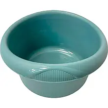 Таз пластмасовий господарський 15л круглий Eurogold 90 00 15 California Green