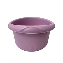 Таз пластмасовий господарський 10л круглий з ручками Eurogold 90 00 10 Paris Pink