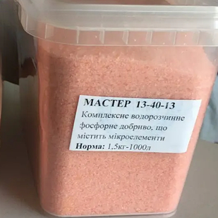 Комплексне мінеральне добриво Master (Майстер) NPK 13.40.13 1 кг Valagro