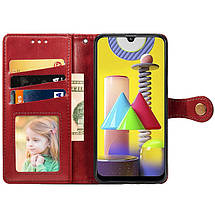 Чохол-книжка GETMAN Gallant на OPPO A17k червоний, фото 5