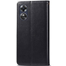 Чехол книжка GETMAN Gallant на OPPO A17k черный, фото 5
