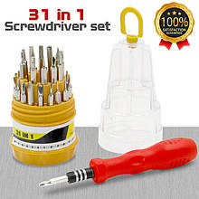 Набір викруток 31 в 1 Bentz TE-6036C / універсальний / прецизійний / для ремонту