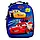 Набір рюкзак каркасний + пенал + сумка "1В" H-25 "Cars", фото 3