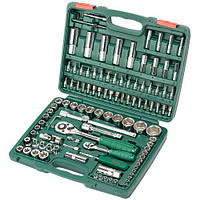 HANS. Набір торц. головок 1/4" DR4-14 мм і 1/2" DR10-32 мм, 108 передм.(6 гран.) (TK-108)
