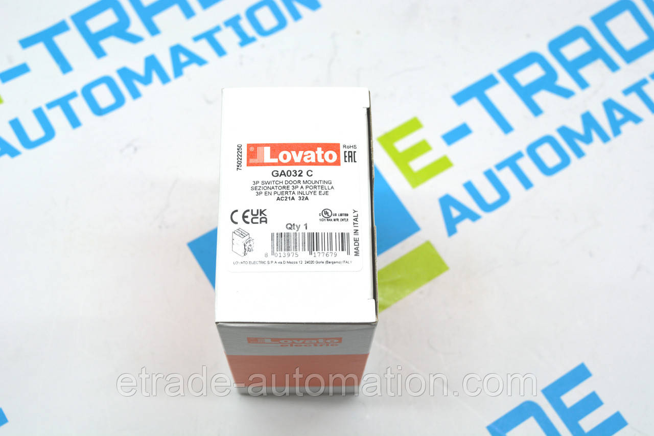 Вимикач-роз'єднувач Lovator GA032C, фото 1