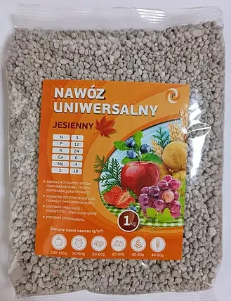 Універсальне добриво на осінь (Nawoz Uniwersalny) 1 кг. Польща, фото 1