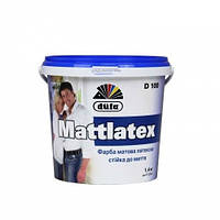 Краска матовая латексная стойка к мойке Mattlatex D100 Dufa 1,4 кг