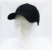 Кепка Нью Йорк (New York) чорного кольору з чорною вишивкою розмір L ZE00064-8