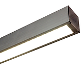 Торговий Магістральний алюмінієвий світильник X-LED 70W 1420х42х43мм, фото 3