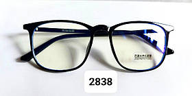 Стильні комп'ютерні окуляри в квадратній оправі Модель 2838