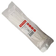 Хомут пластиковий APRO 3*100 білий