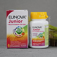 Eunova junior (Эунова юниор) детский витаминный комплекс с 4 лет 30 штук Германия