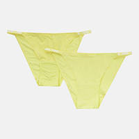 Набір з 2шт трусиків - бікіні Puma Women Bikini 2P Packed 935042-02 Yellow в розмірі S