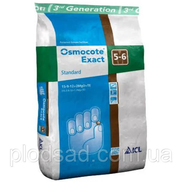 Osmocote Exact Standart 15+9+12+2Mg+Te (5-6M) 500 гр