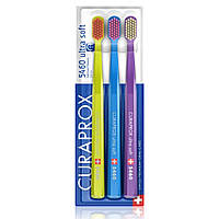 CURAPROX CS 5460 Ultra Soft (Курапрокс) - набор мягких зубных щеток из Швейцарии 3 шт