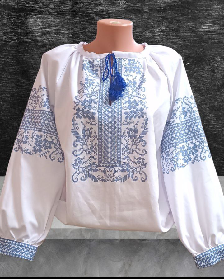 Пошита заготовка жіночої вишиванки  № 227.1-ПЖС, фото 1