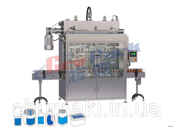 Поршнева машина для розливу соусу/пасті