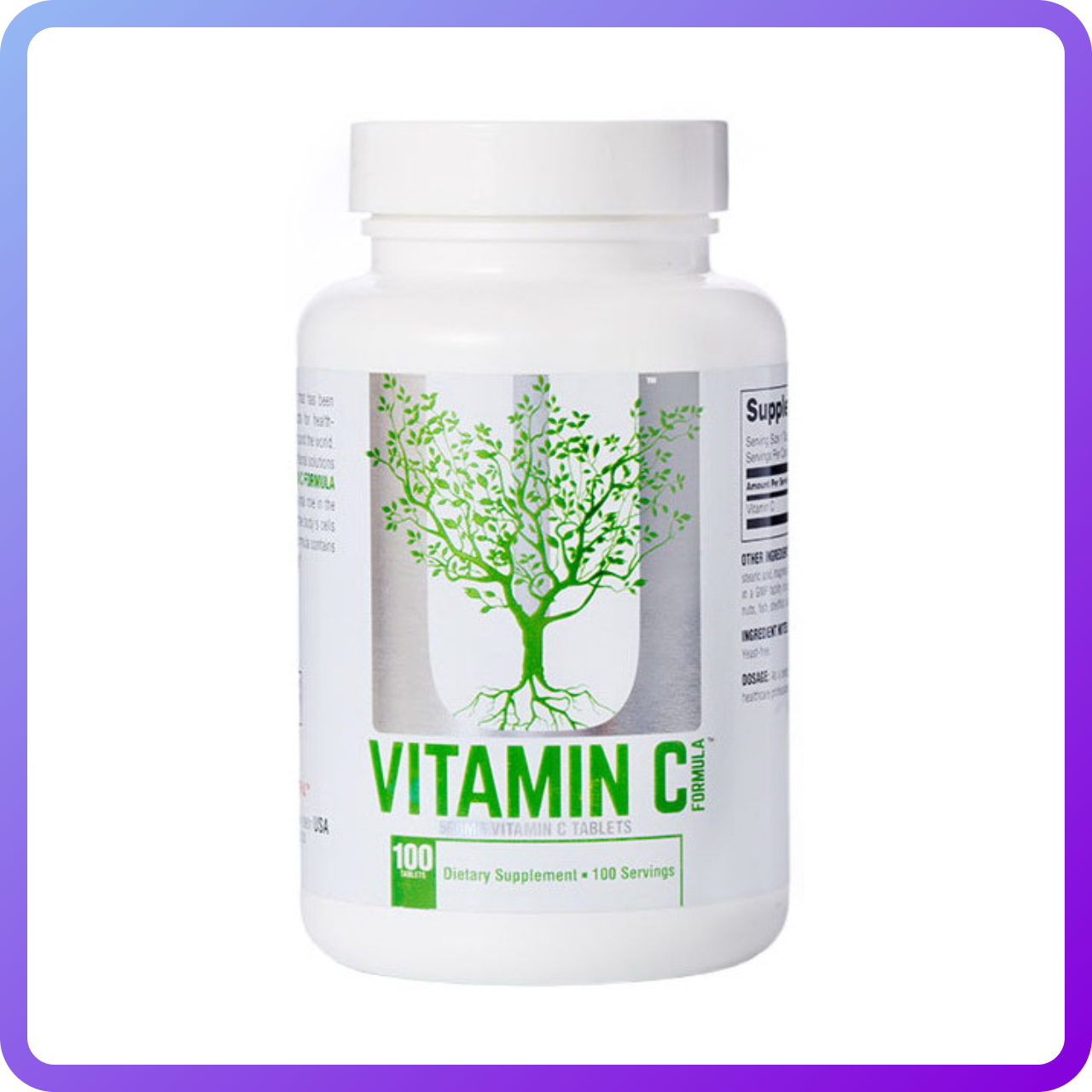 Комплекс витамина С Universal Vitamin C (100 таб) (104415): продажа ...