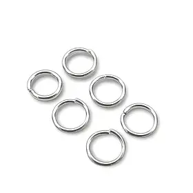 Кільця 6мм срібло