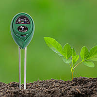 Прилад для вимірювання pH, вологості ґрунту та сонячного світла Biogrod 071605