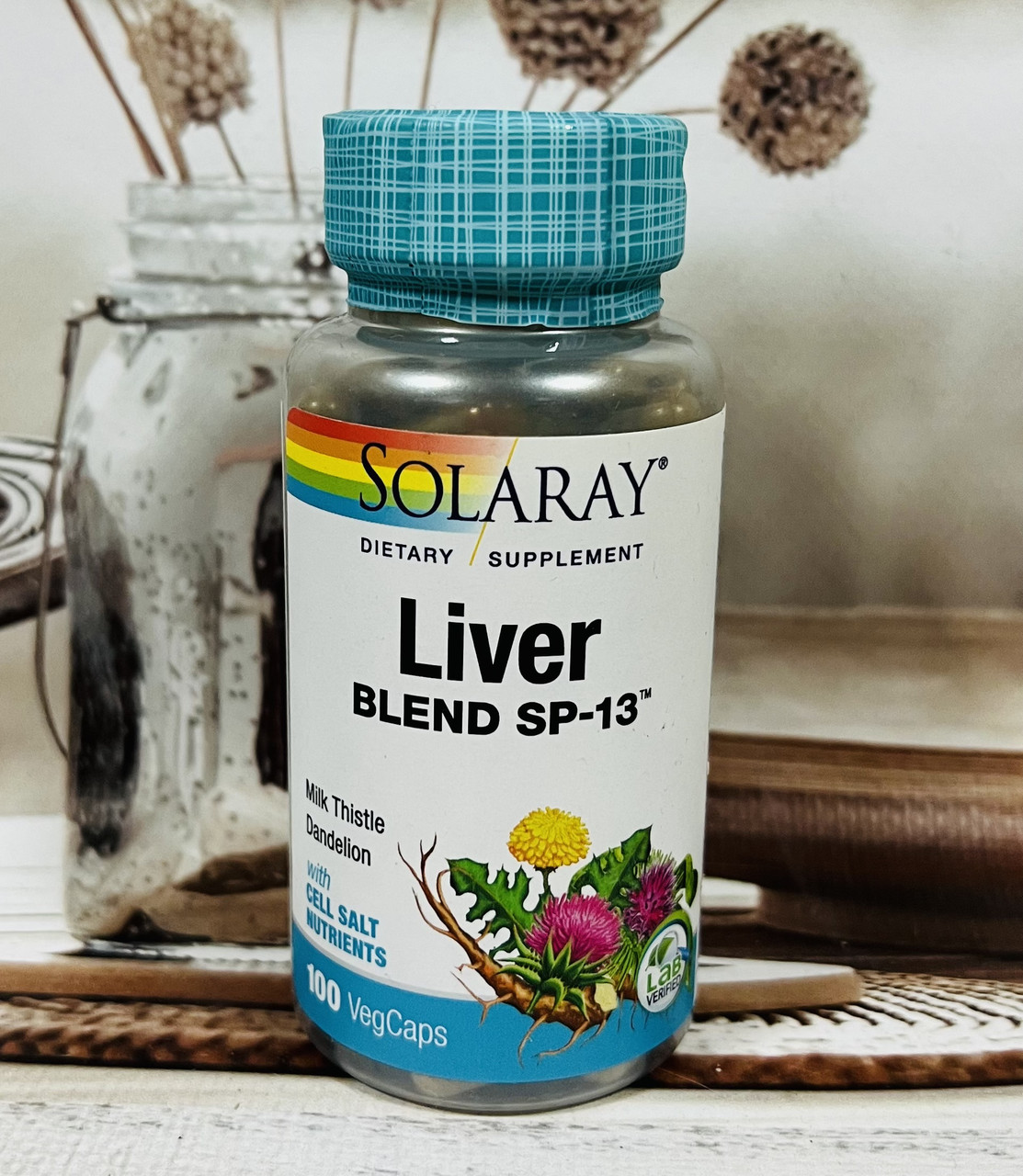 Капсули для підтримки здоров'я печінки Solaray Liver Blend SP-13