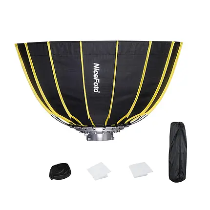 Софтбокс-октобокс NiceFoto LED-Ф60cm Softbox з сотами, фото 2