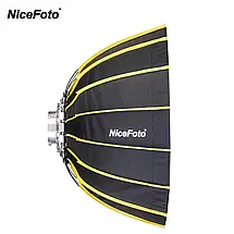 Софтбокс-октобокс NiceFoto LED-Ф60cm Softbox з сотами, фото 3